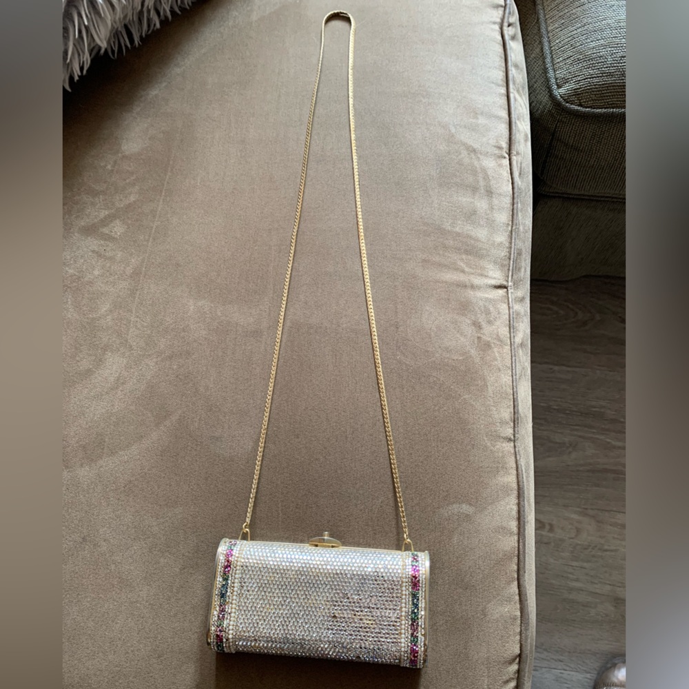 Swarovski Judith Leiber Crossbody Shoulder Bag Handbag Purse